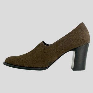 Robert Clergerie Chocolate Brown Heels - 8US